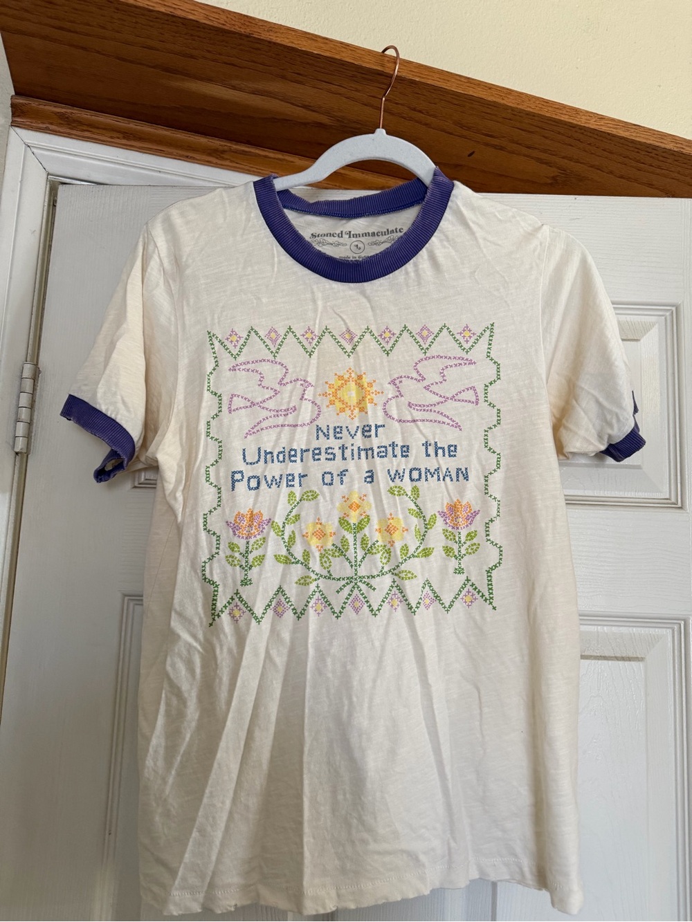 Stoned Immaculate - Never Underestimate the Power of a Woman tshirt